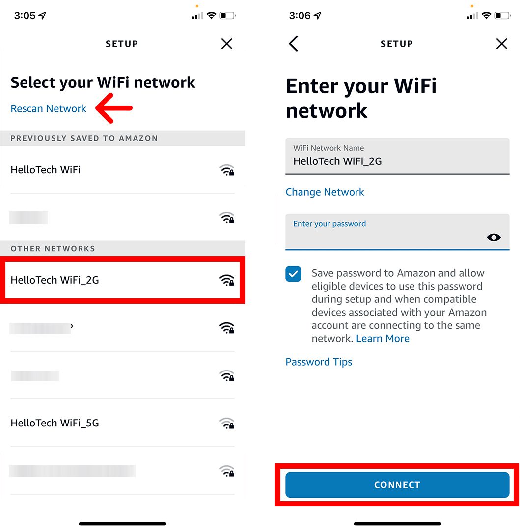 bede voldtage Dare How to Connect Alexa to WiFi, With or Without the App : HelloTech How