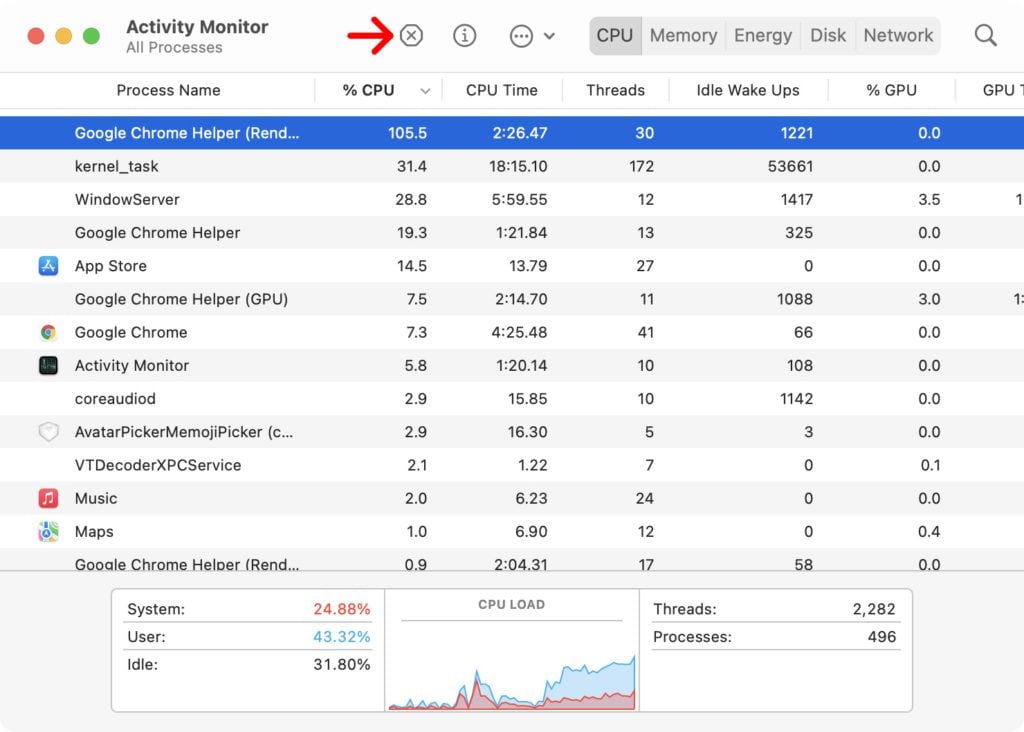 mac activity monitor