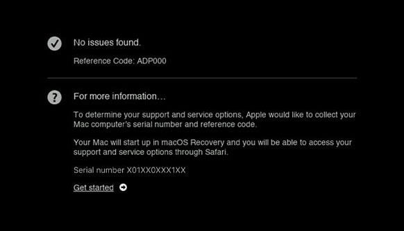 mac diagnostic check 1