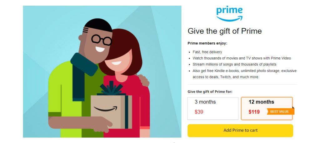 amazon prime membership price increase