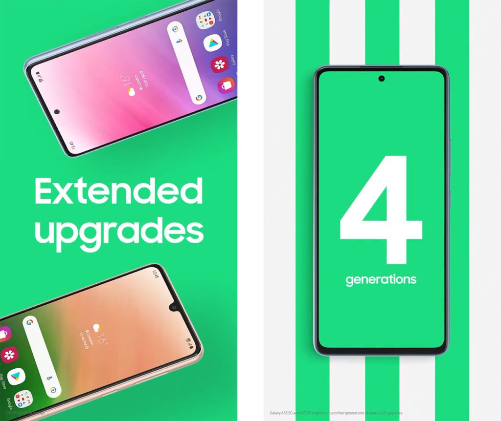 galaxy a53 extended upgrades