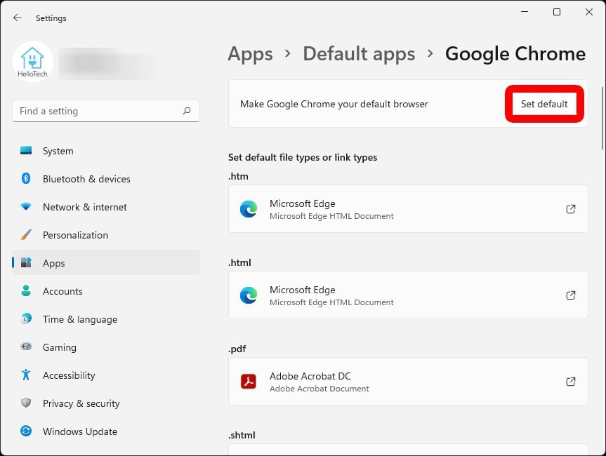 How to Change the Default Browser in Windows 11