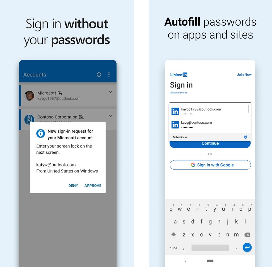 microsoft authenticator app