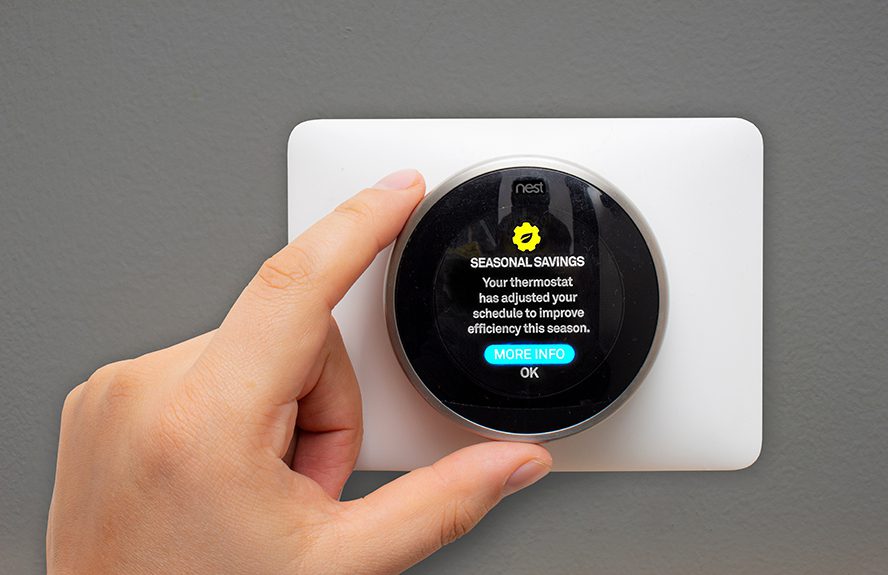 smart thermostat save energy