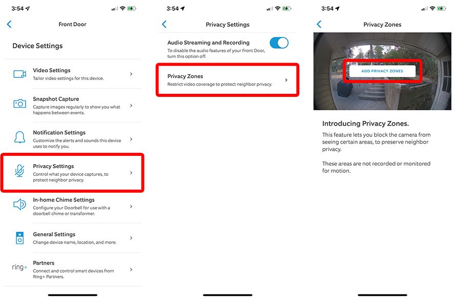 How to Set Up Privacy Zones on Your Ring Video Doorbell 1