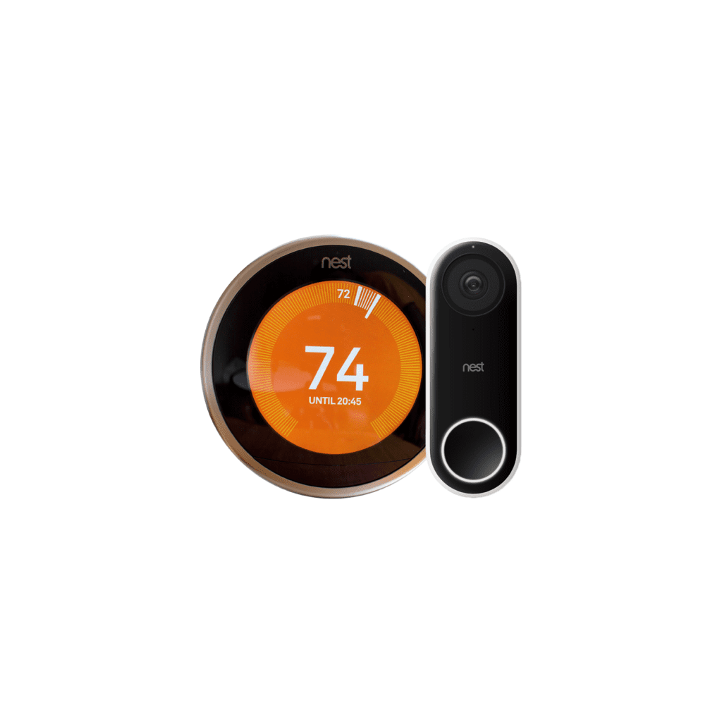 Nest Doorbell & Thermostat Bundle with HelloTech Installation