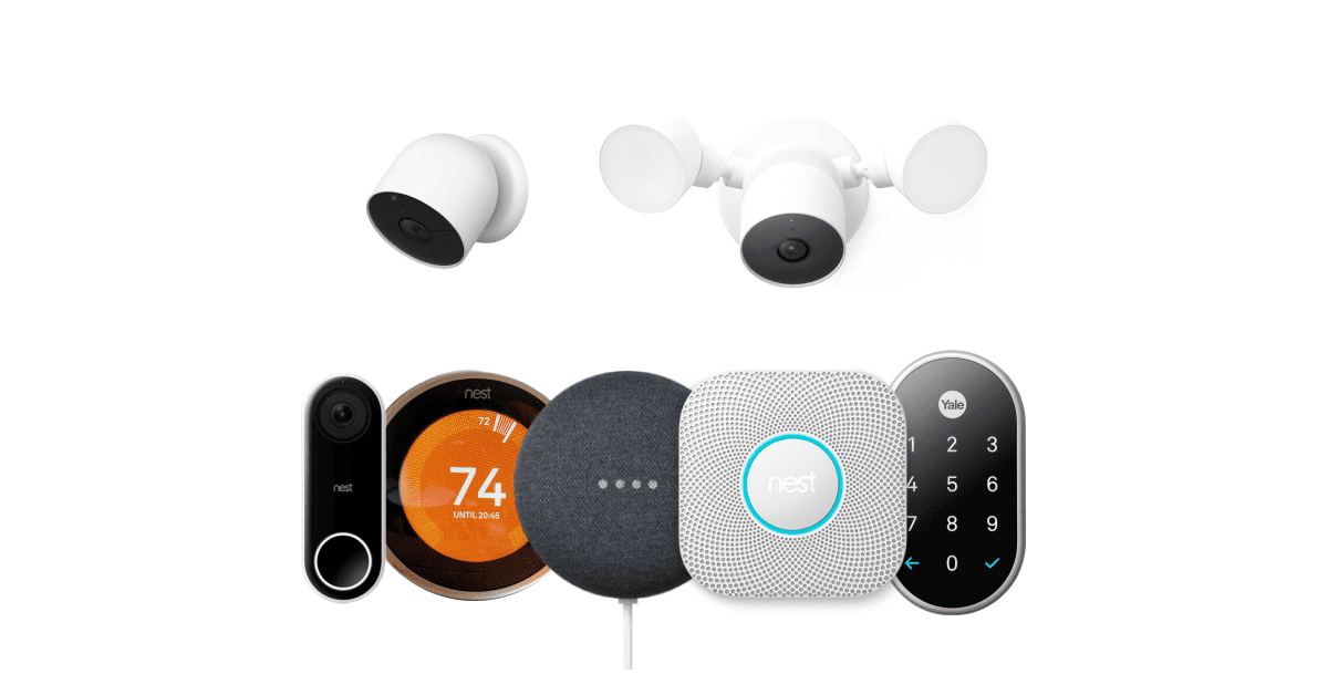 Nest Smart Home Essentials Bundle with HelloTech Installation