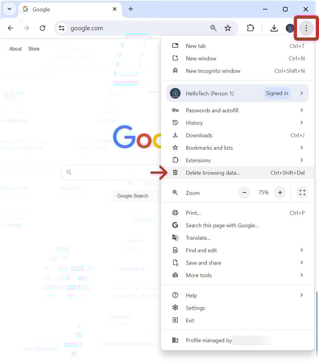 How To Clear the Cache In Chrome