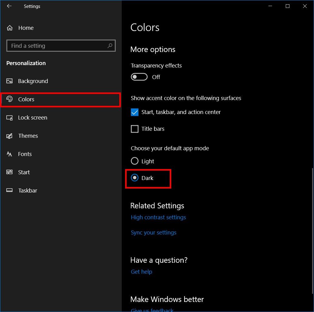 How To Enable Dark Mode In Windows 10 Hellotech How