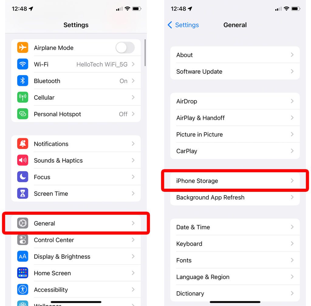 How to Free Up Storage Space on Your iPhone : HelloTech How