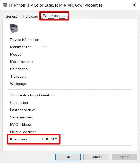 Topmøde forbedre Bøje How To Find Your Printer's IP Address : HelloTech How