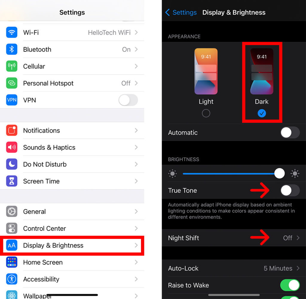 How to Turn On Dark Mode On Your iPhone HelloTech How