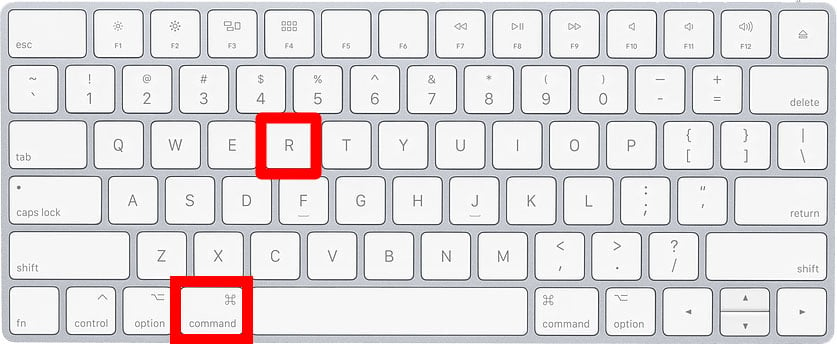 how to use keyboard to reset mac password