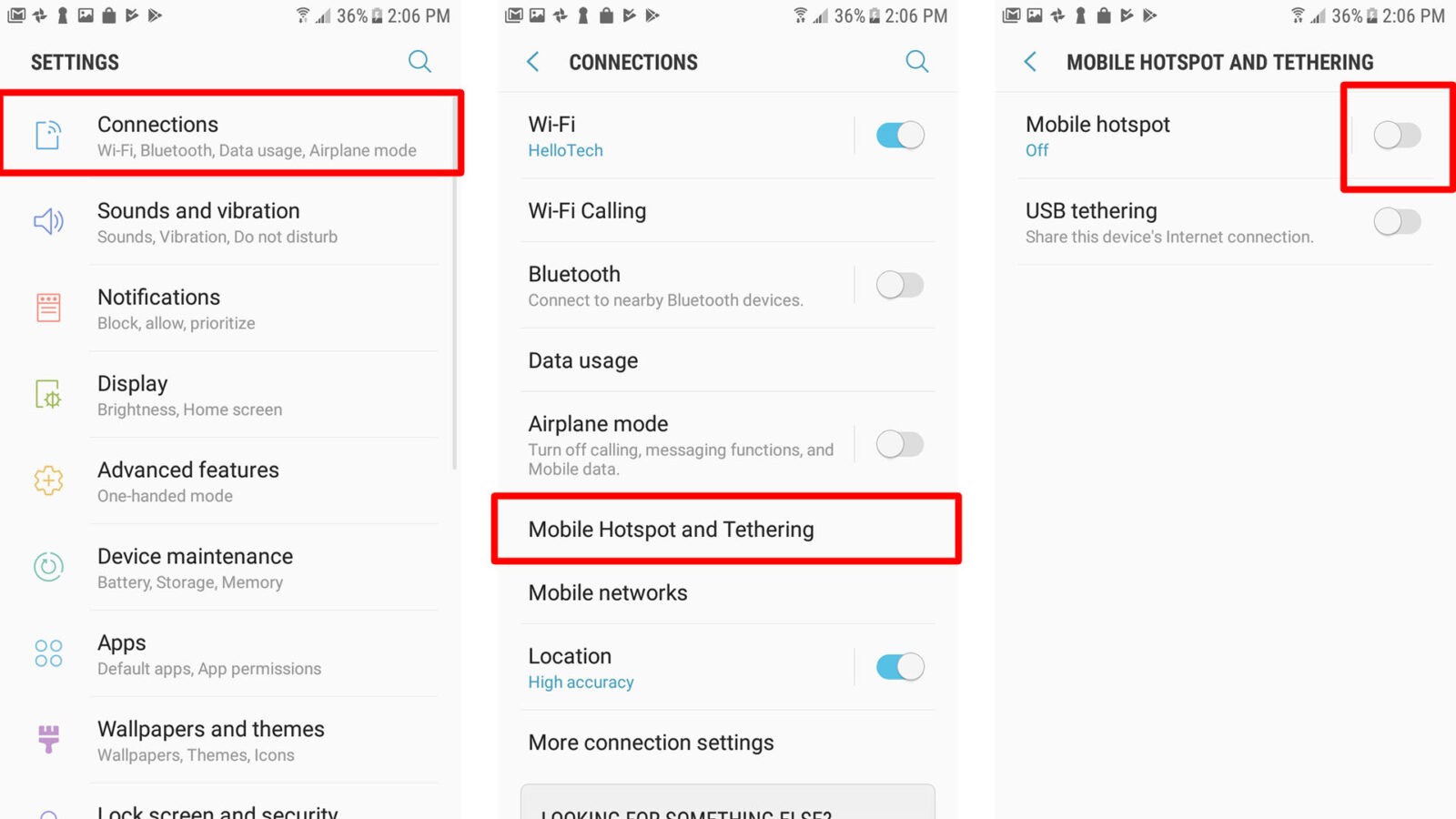 How to Turn on a Mobile Hotspot on Android