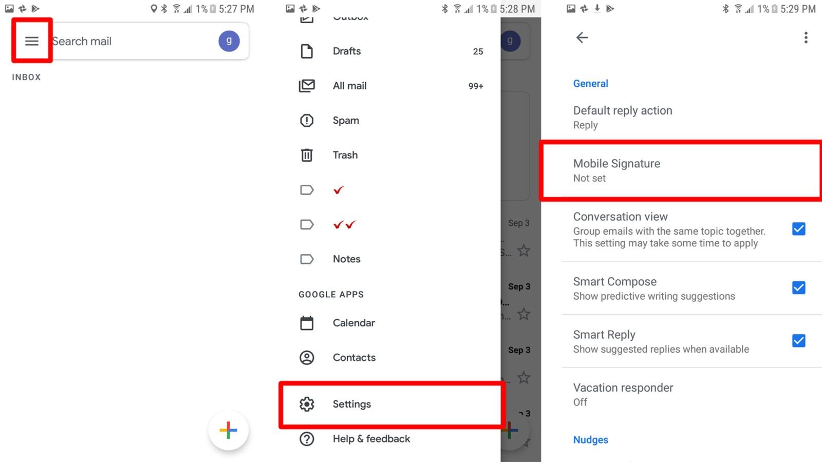 How to Add a Signature in Gmail Mobile on Android