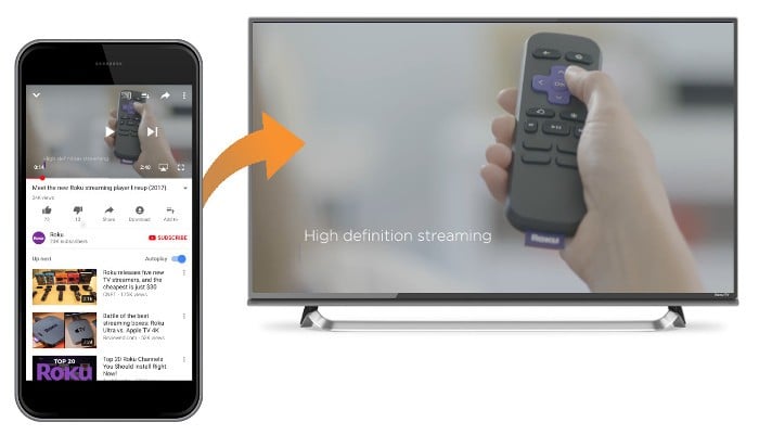 Using your iPhone to cast to your TV