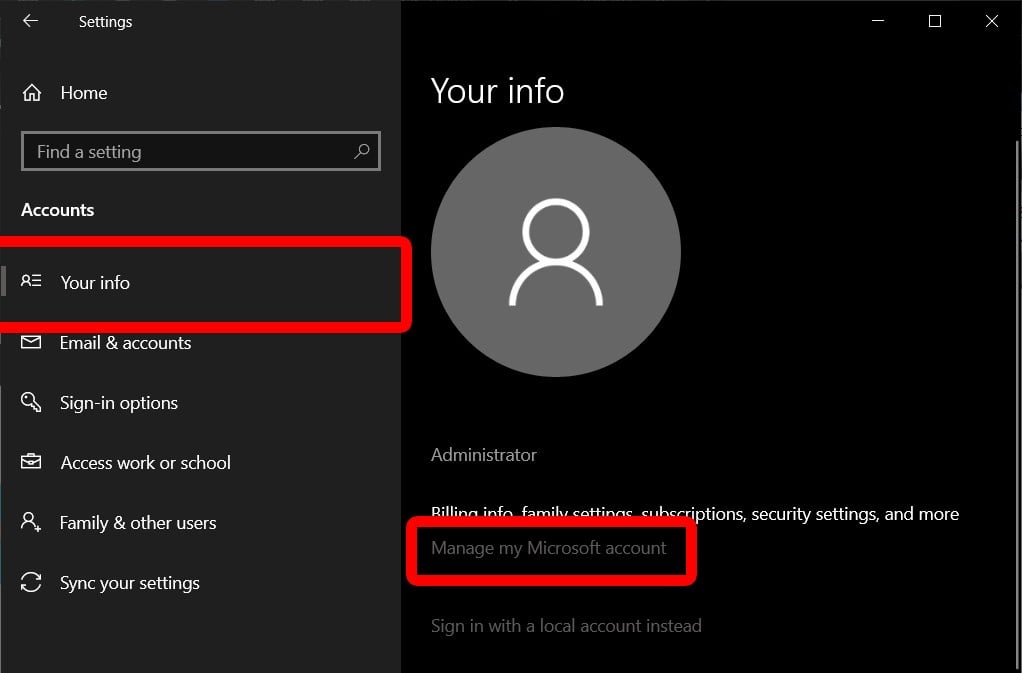 can i change my microsoft account