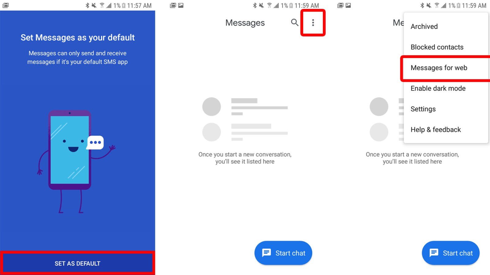 How to Text from a Computer Using Android Messages