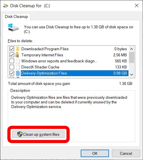 how to komplett clean virtual memory