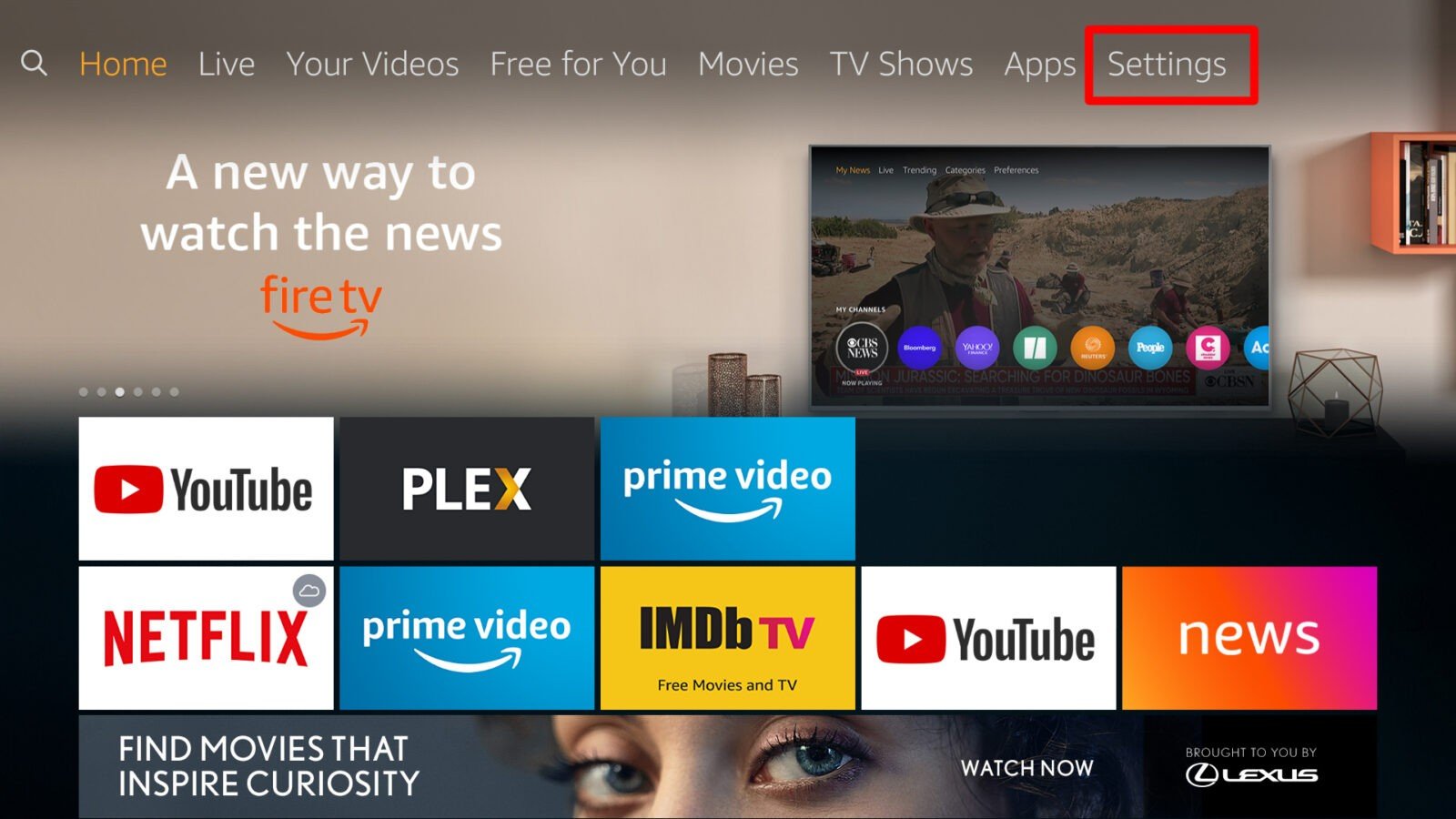 how to uninstall app on fire tv