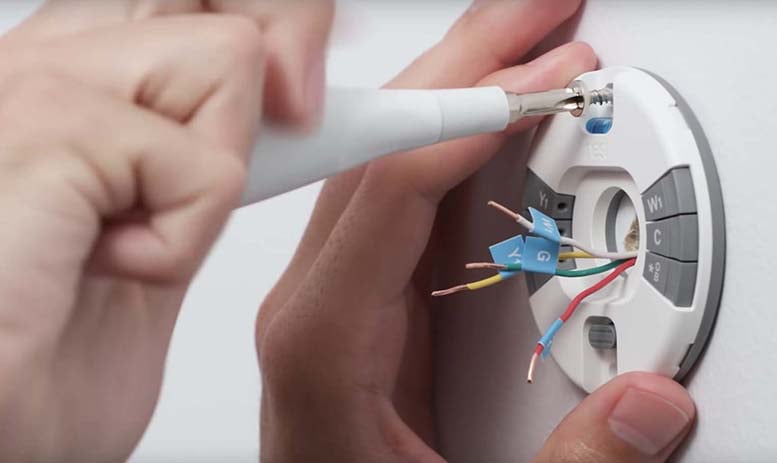 how to install a nest learning thermostat