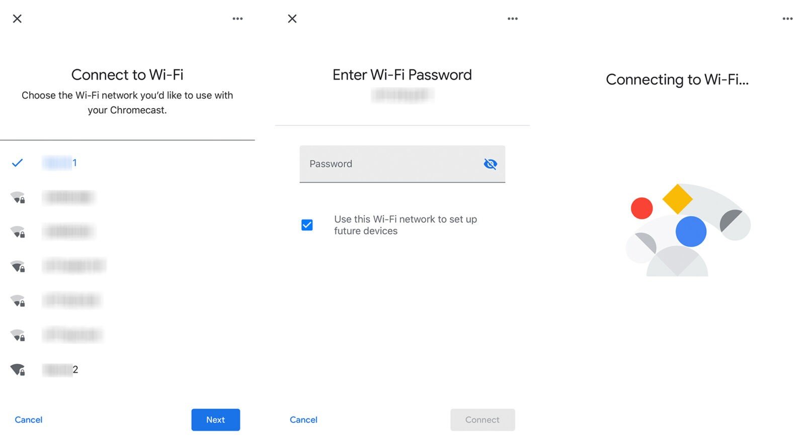 etnisk Sport Svaghed How to Change WiFi Networks on Chromecast : HelloTech How
