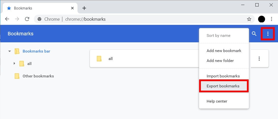 How to Export and Save Your Chrome Bookmarks 