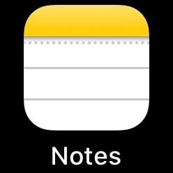 notes app