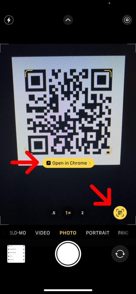 How to Scan a Qr Code Screenshot on Iphone 