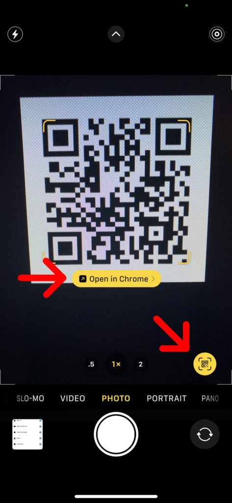 How to Scan a QR Code on an iPhone