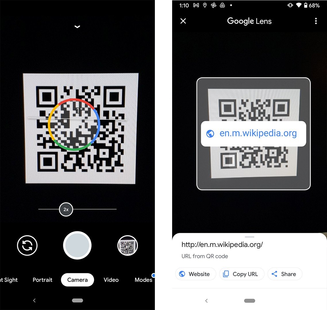 Dingy wireless Absence How to Scan a QR Code on an iPhone or Android : HelloTech How