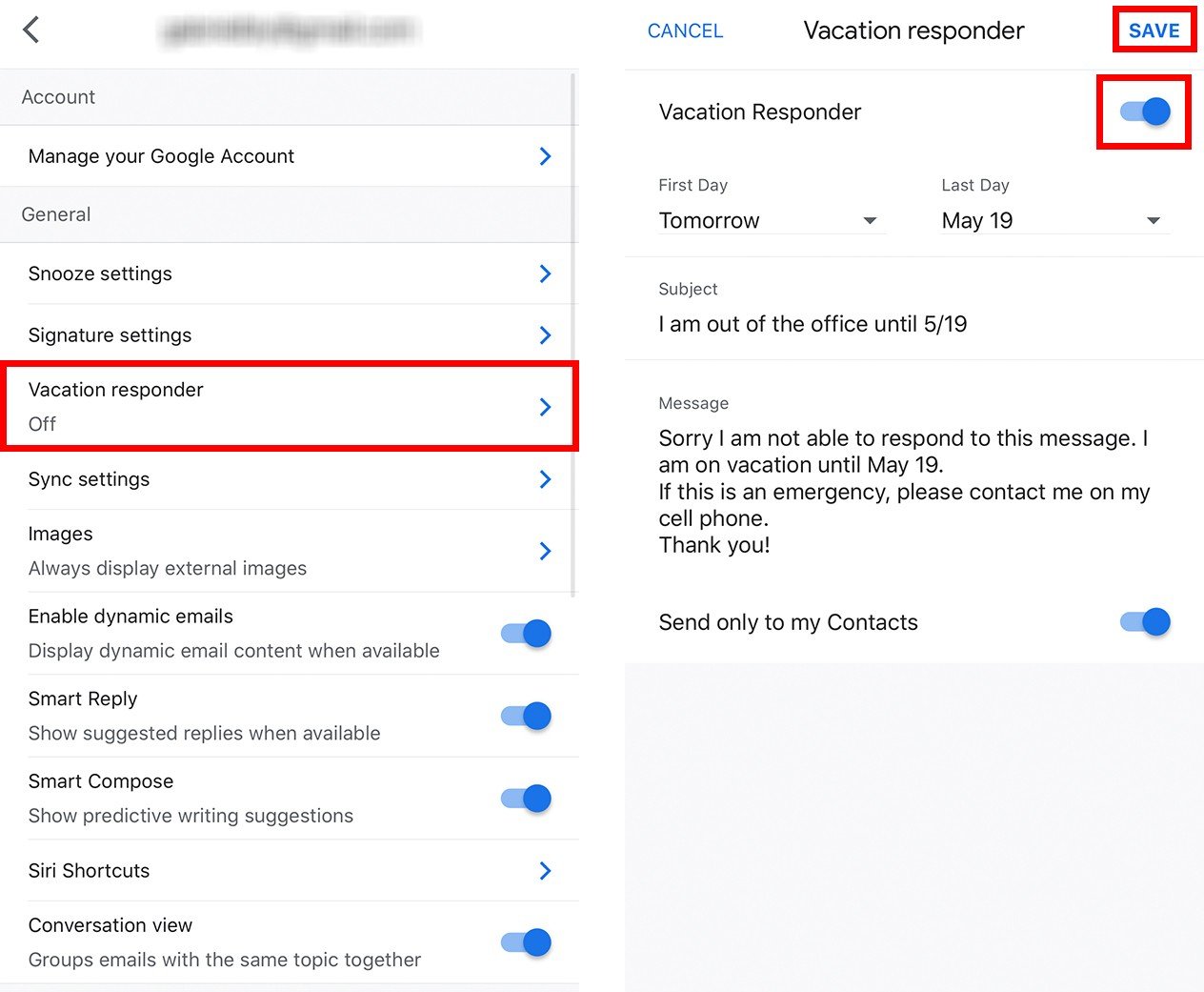 How to Set Up an Automatic Out of Office Reply in Gmail