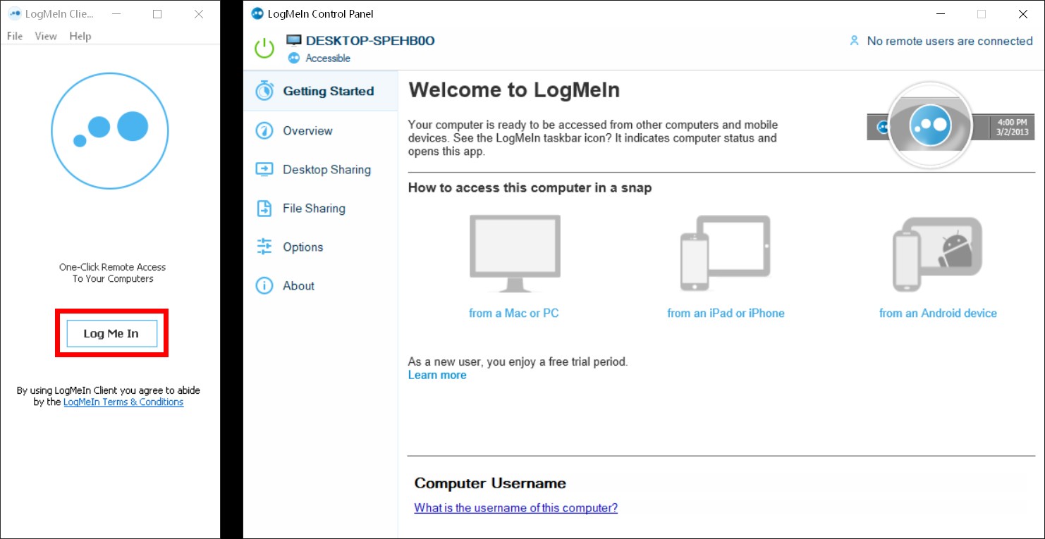How to Install LogMeIn on Your Computer
