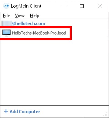 How to Control Another Computer with LogMeIn