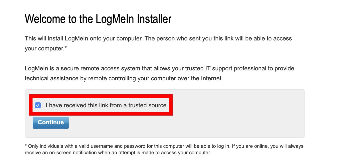 How to Install LogMeIn on Another Computer 