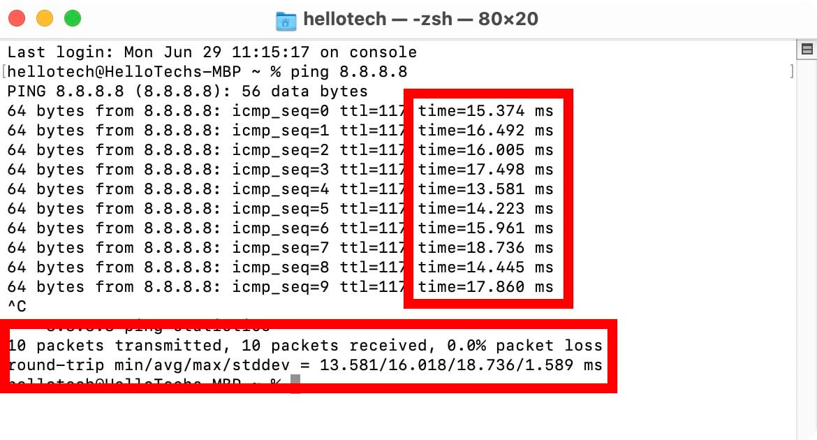 Как остановить ping. Пинг по Мак адресу. Запросы Ping IP принтера.