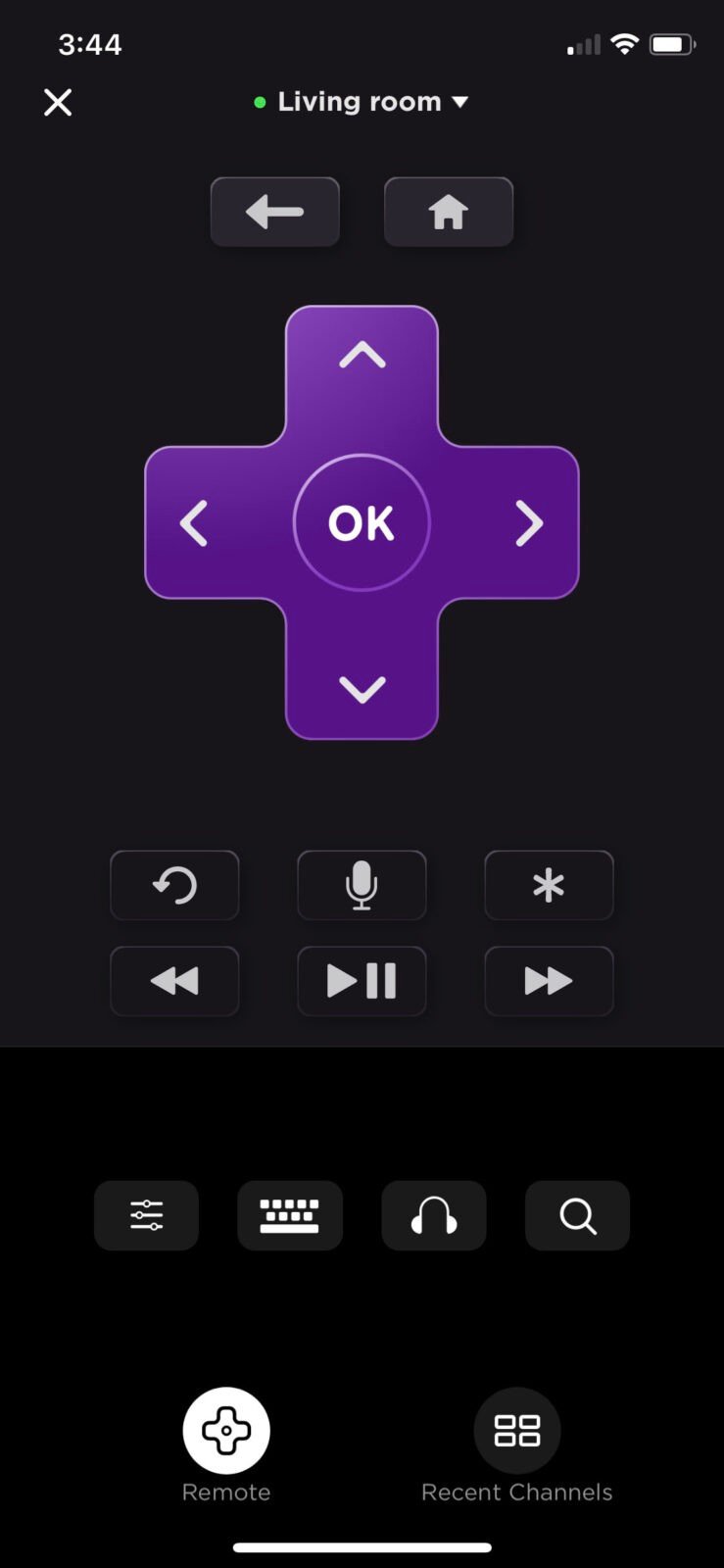 roku remote app