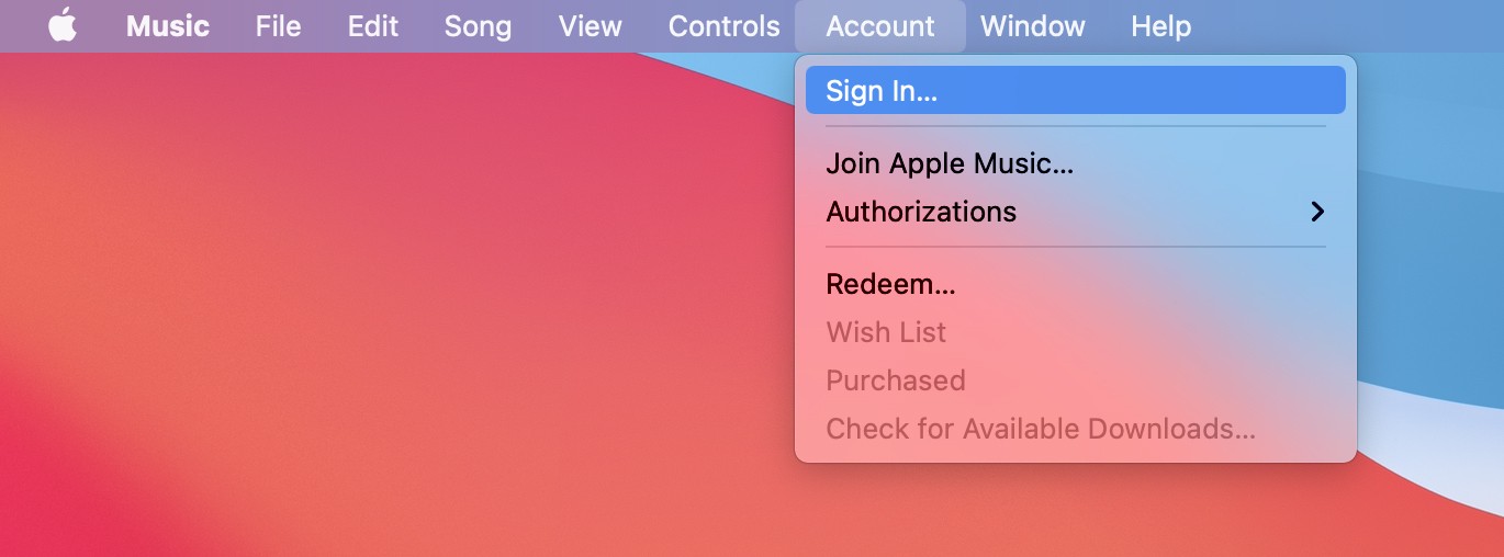 how to authorize my iphone to play my music