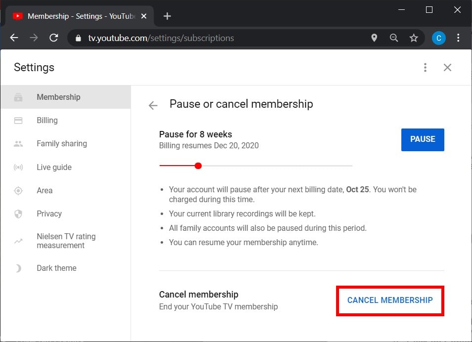 How To Cancel Your Youtube Tv Subscription Hellotech How