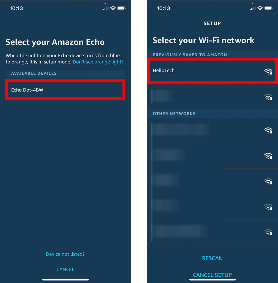 How to Connect Alexa to a New WiFi Network With the App