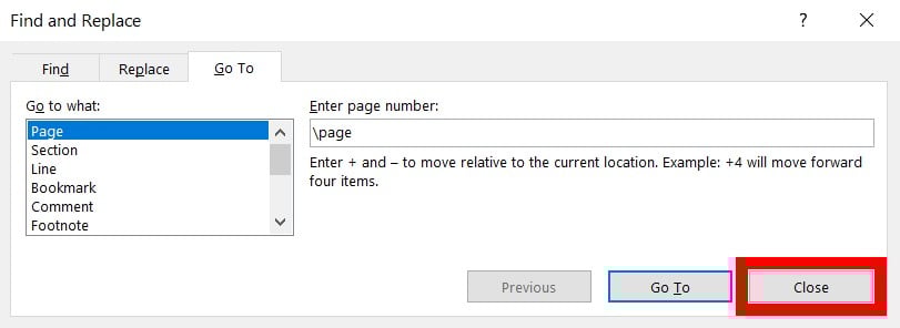 How to Delete Any Page in Word on a Windows 10 PC