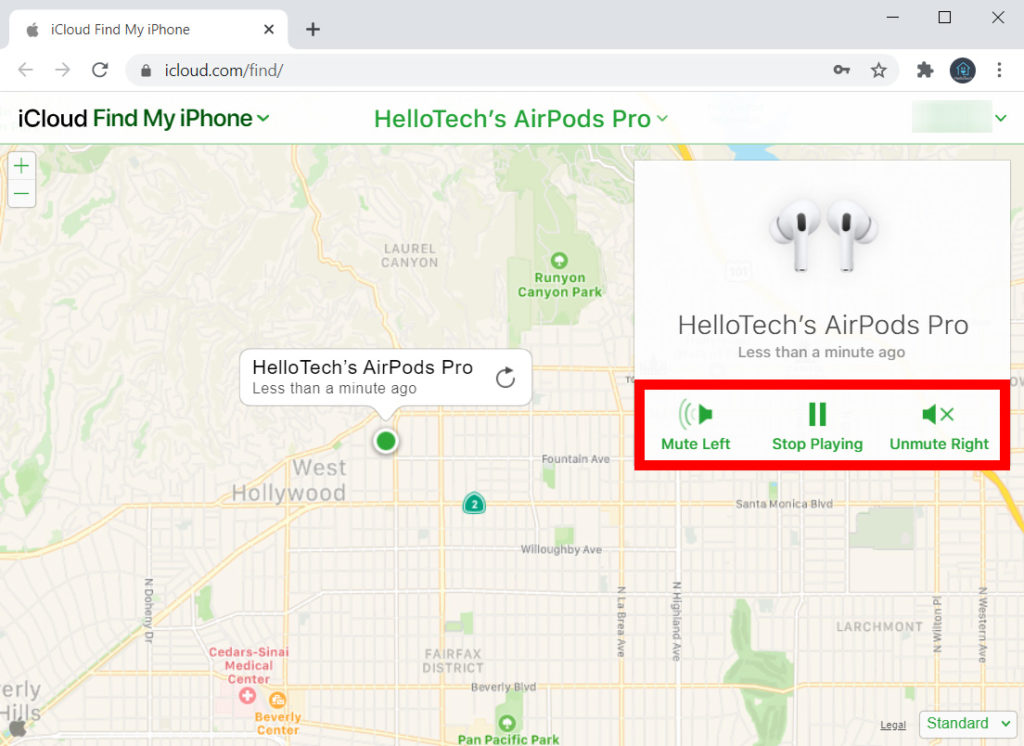 How to Find Lost AirPods on a Web Browser