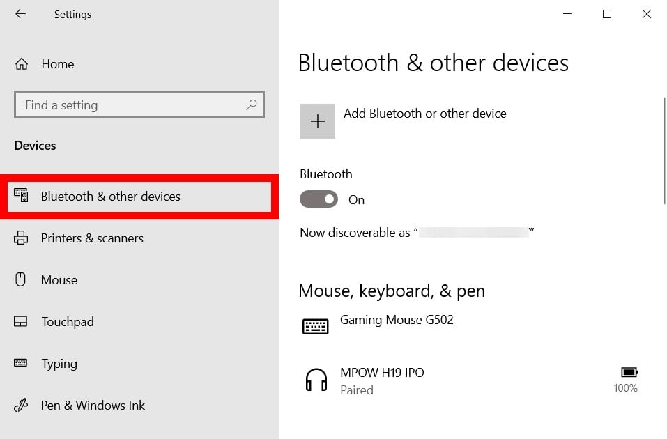 how to connect airpods to windows 10
