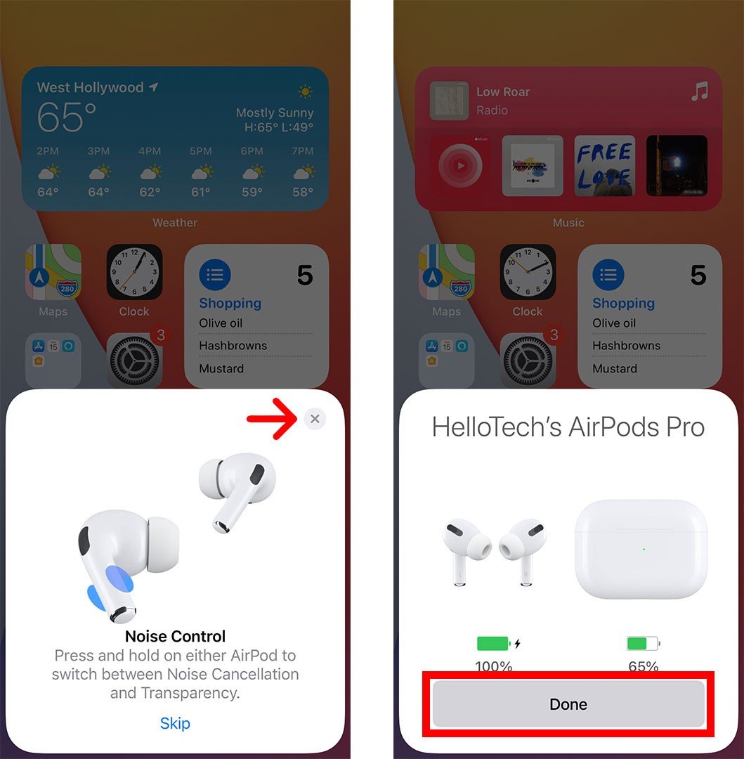 en lille Forkæle Hover How to Connect Your AirPods to an iPhone : HelloTech How