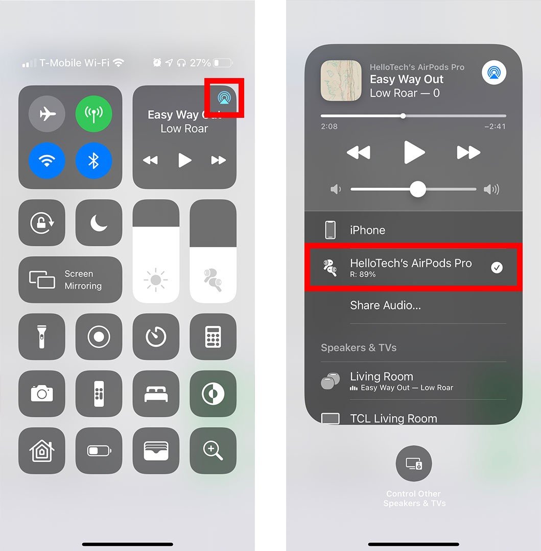 en lille Forkæle Hover How to Connect Your AirPods to an iPhone : HelloTech How