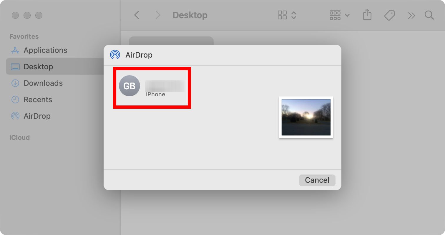 How to AirDrop From Mac to iPhone