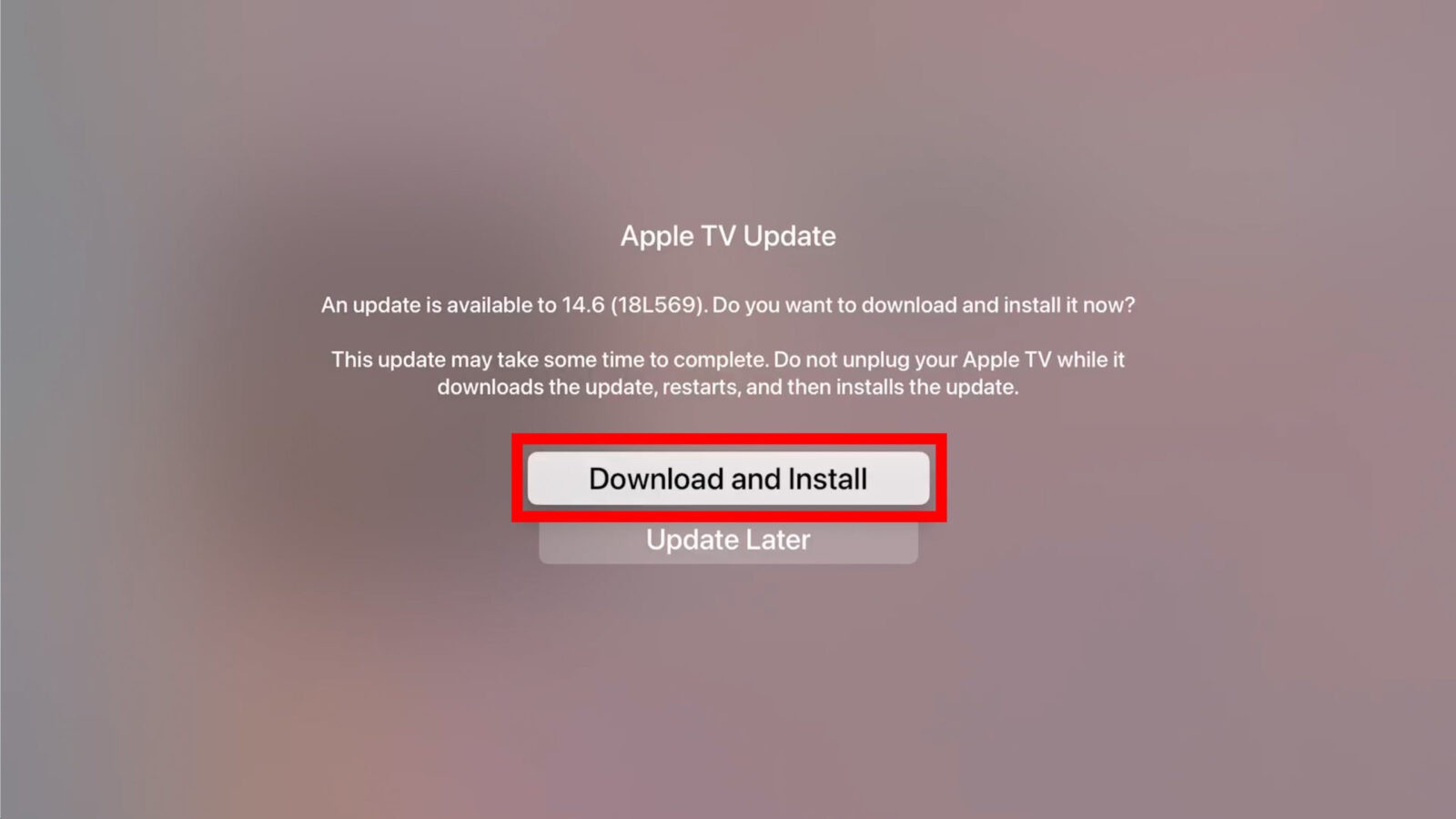 How to Manually Update Your Apple TV