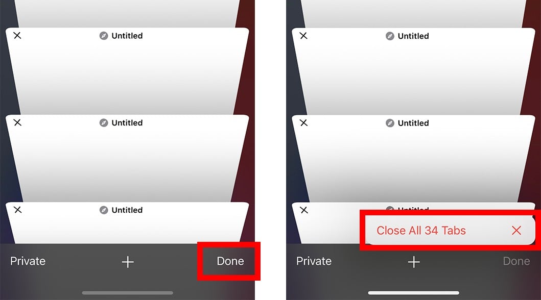 How to Close All Tabs On the Tab Switcher Page
