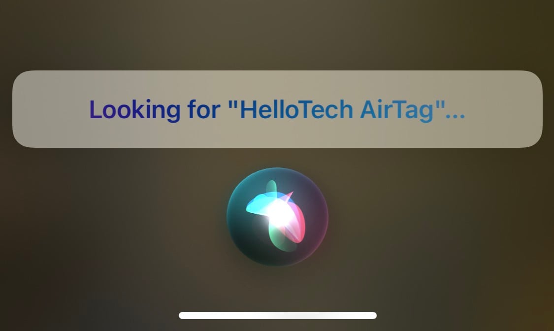 How to Find an AirTag Using Siri
