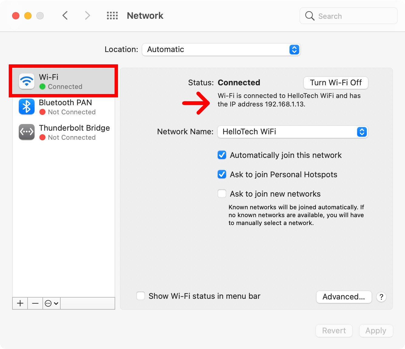 begaan Acquiesce het dossier How to Find Your IP Address On a Mac : HelloTech How